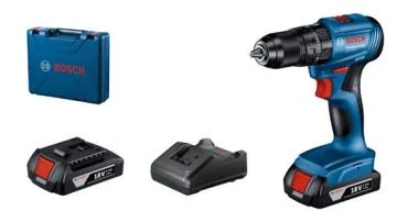 BOSCH GSB 185-LI 18V Cordless Impact Drill 2x2Ah